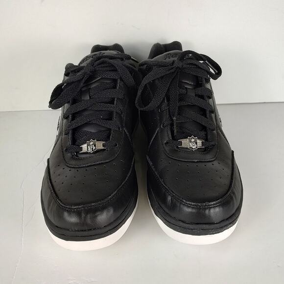 Rare VTG Reebok NFL New York Jets black streetwear sportswear sneakers mens 10.5 - Picture 6 of 8